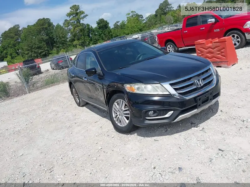 2013 Honda Crosstour Ex-L VIN: 5J6TF3H58DL001828 Lot: 45053995
