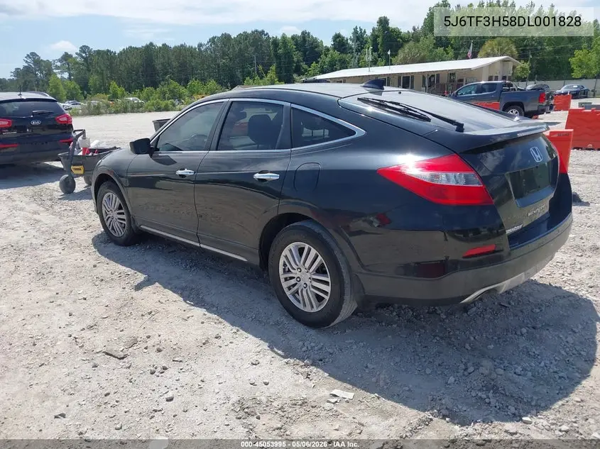 2013 Honda Crosstour Ex-L VIN: 5J6TF3H58DL001828 Lot: 45053995