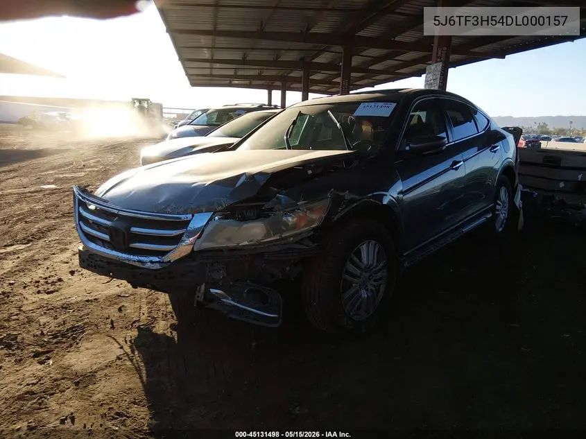 2013 Honda Crosstour Ex-L VIN: 5J6TF3H54DL000157 Lot: 45131498