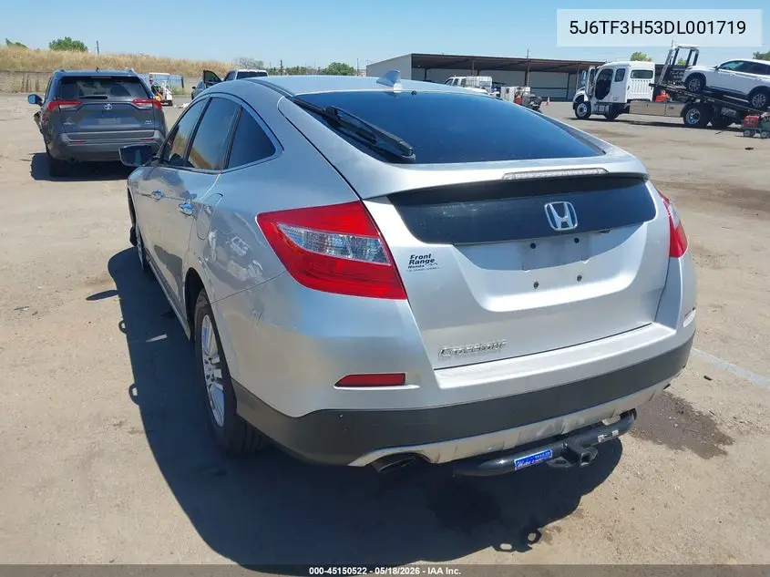2013 Honda Crosstour Ex-L VIN: 5J6TF3H53DL001719 Lot: 45150522
