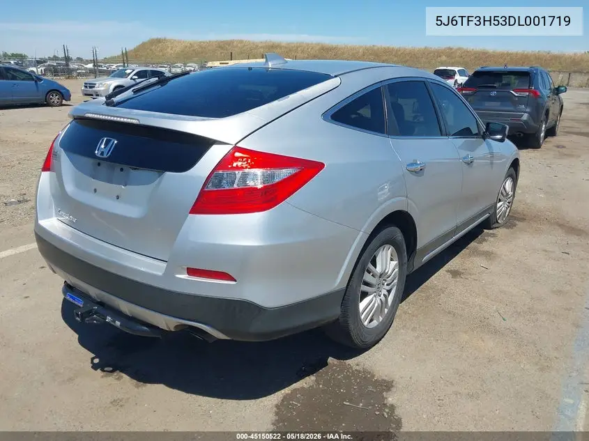 2013 Honda Crosstour Ex-L VIN: 5J6TF3H53DL001719 Lot: 45150522