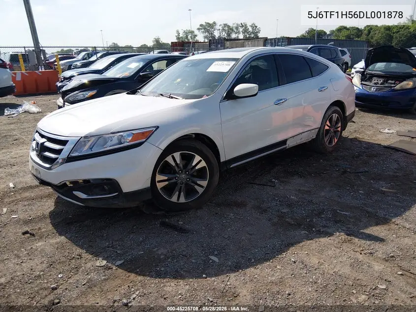 2013 Honda Crosstour Ex-L V6 VIN: 5J6TF1H56DL001878 Lot: 45225708