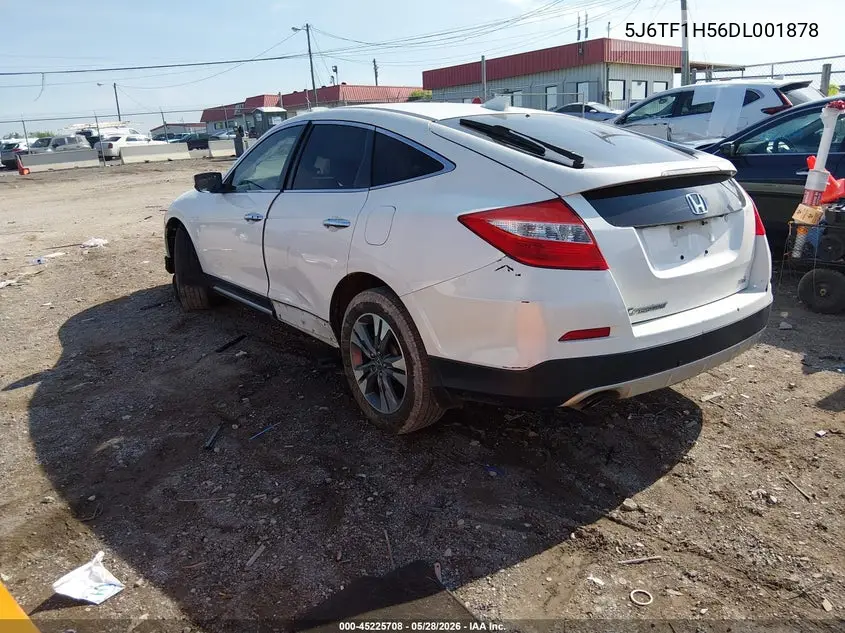 2013 Honda Crosstour Ex-L V6 VIN: 5J6TF1H56DL001878 Lot: 45225708