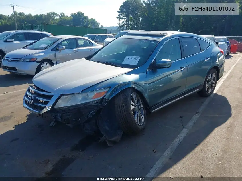 2013 Honda Crosstour Ex-L V6 VIN: 5J6TF2H54DL001092 Lot: 45232166