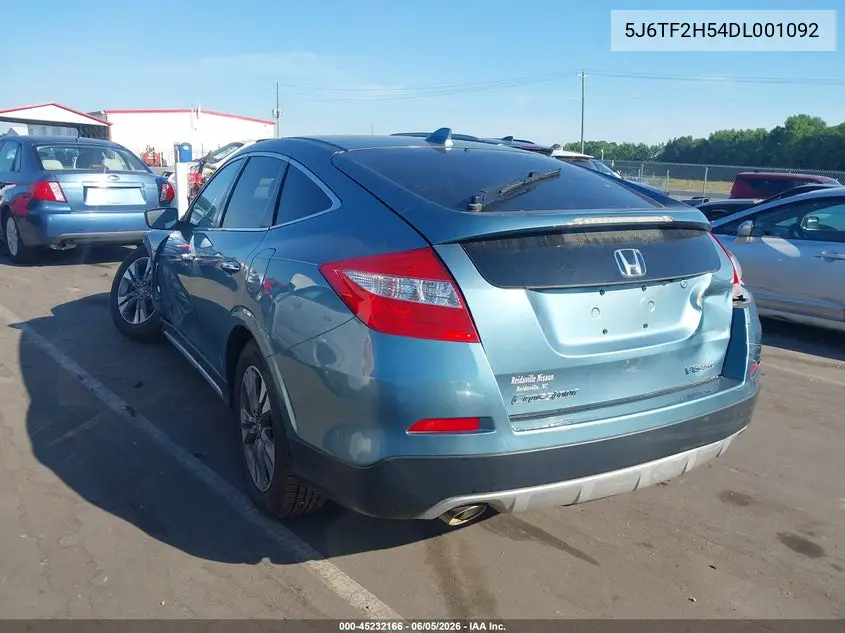 2013 Honda Crosstour Ex-L V6 VIN: 5J6TF2H54DL001092 Lot: 45232166