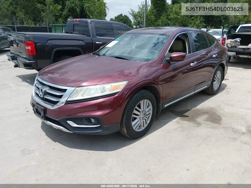2013 Honda Crosstour Ex-L VIN: 5J6TF3H54DL003625 Lot: 45401995