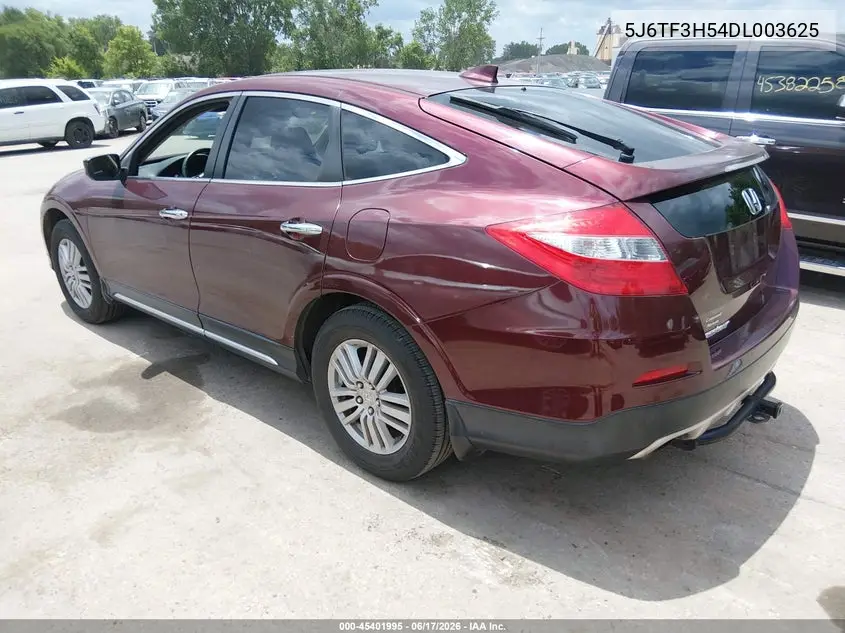 2013 Honda Crosstour Ex-L VIN: 5J6TF3H54DL003625 Lot: 45401995