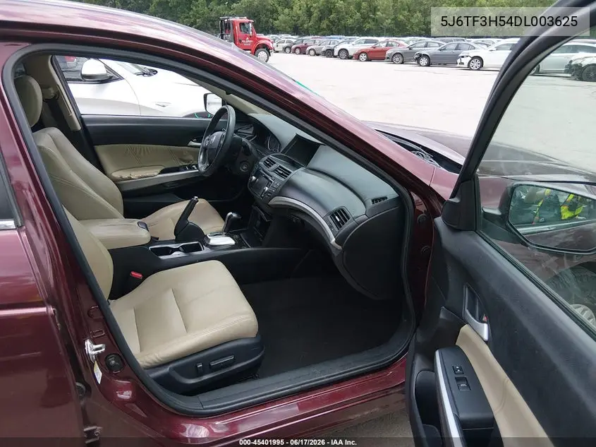 2013 Honda Crosstour Ex-L VIN: 5J6TF3H54DL003625 Lot: 45401995