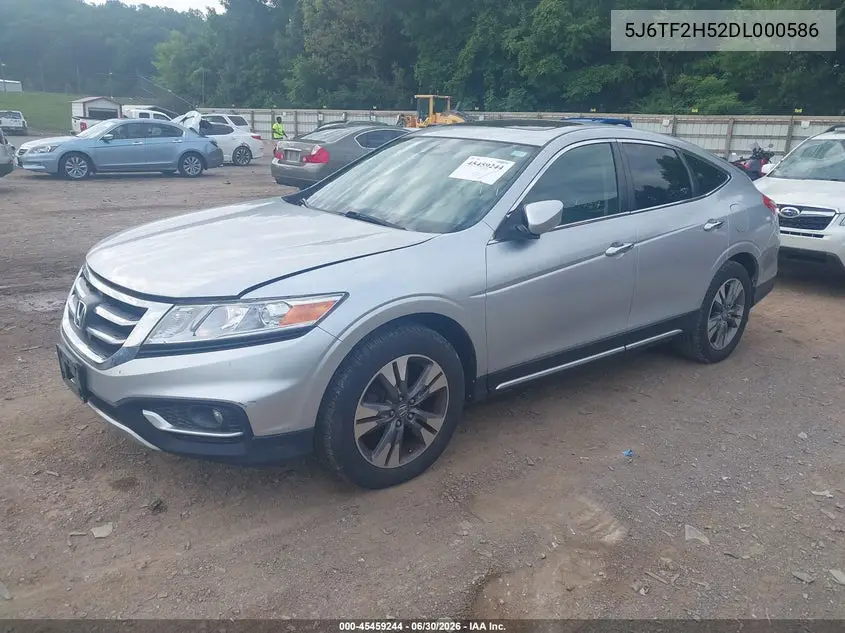 2013 Honda Crosstour Ex-L V6 VIN: 5J6TF2H52DL000586 Lot: 45459244