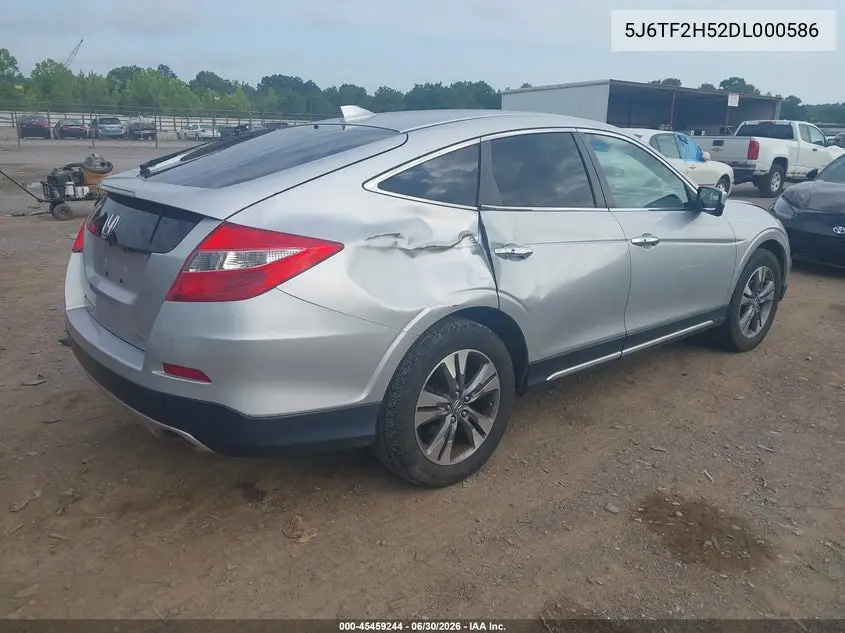 2013 Honda Crosstour Ex-L V6 VIN: 5J6TF2H52DL000586 Lot: 45459244