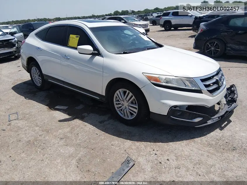 2013 Honda Crosstour Ex VIN: 5J6TF3H36DL002457 Lot: 45517918