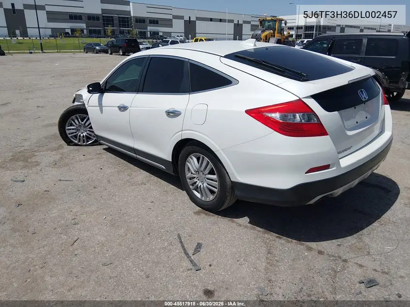 2013 Honda Crosstour Ex VIN: 5J6TF3H36DL002457 Lot: 45517918