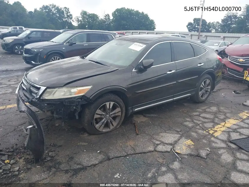 2013 Honda Crosstour Ex-L V6 VIN: 5J6TF1H54DL000700 Lot: 45575268