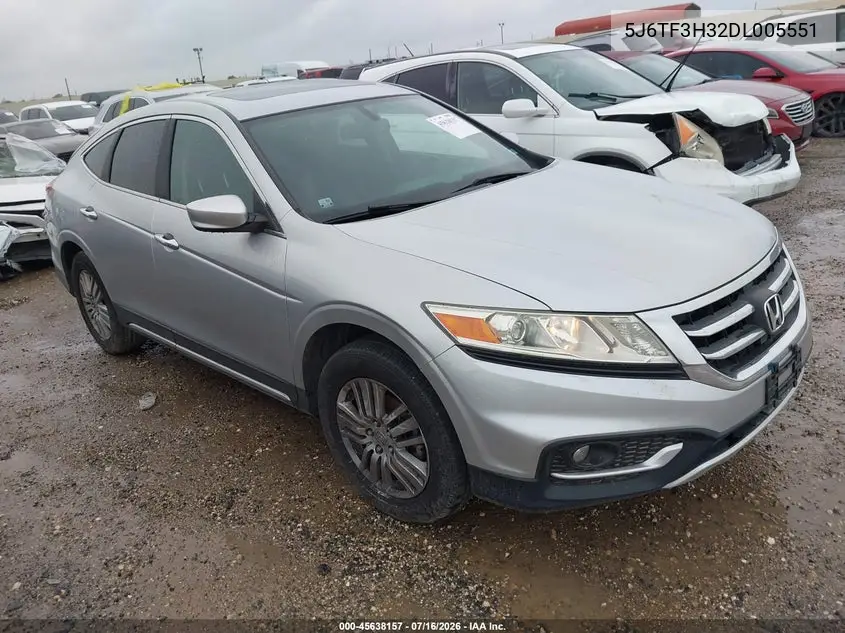 2013 Honda Crosstour Ex VIN: 5J6TF3H32DL005551 Lot: 45638157