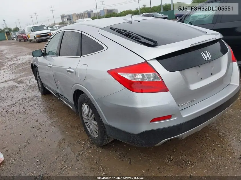 2013 Honda Crosstour Ex VIN: 5J6TF3H32DL005551 Lot: 45638157