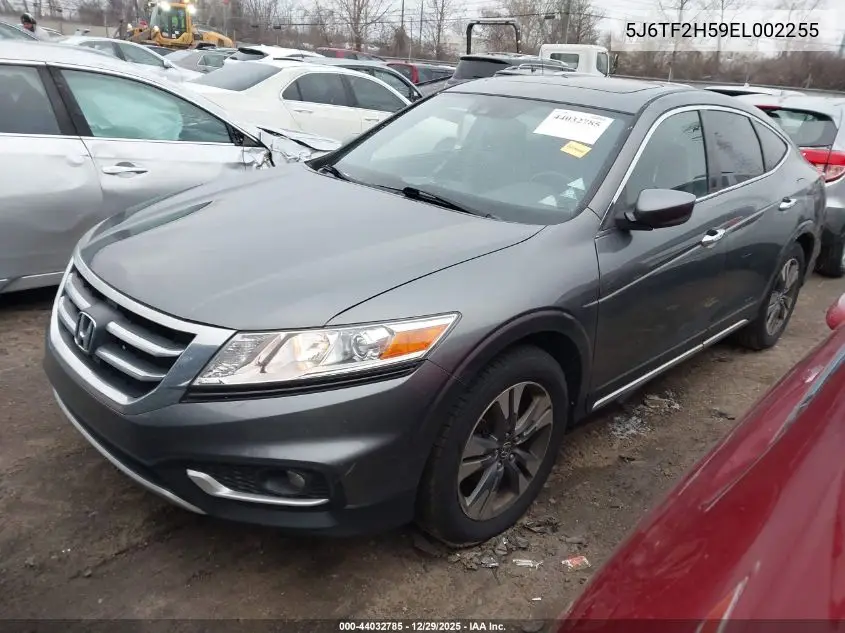 2014 Honda Crosstour Ex-L V6 VIN: 5J6TF2H59EL002255 Lot: 44032785