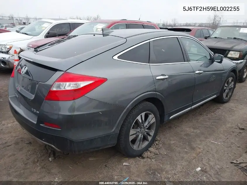 2014 Honda Crosstour Ex-L V6 VIN: 5J6TF2H59EL002255 Lot: 44032785