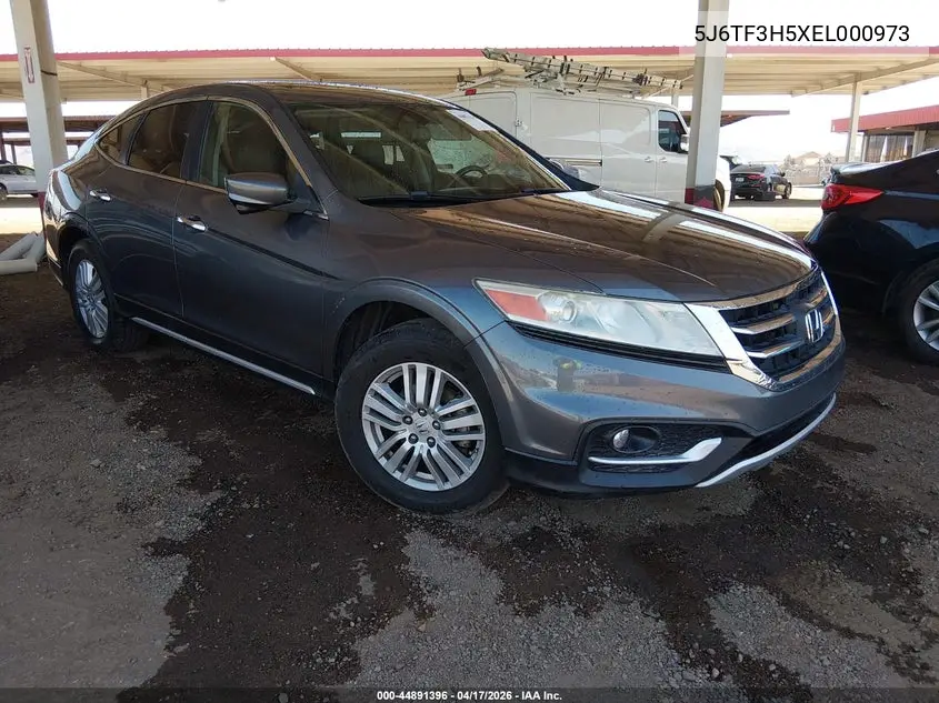 2014 Honda Crosstour Ex-L VIN: 5J6TF3H5XEL000973 Lot: 44891396