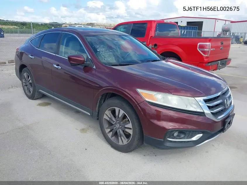 2014 Honda Crosstour Ex-L V6 VIN: 5J6TF1H56EL002675 Lot: 45255908