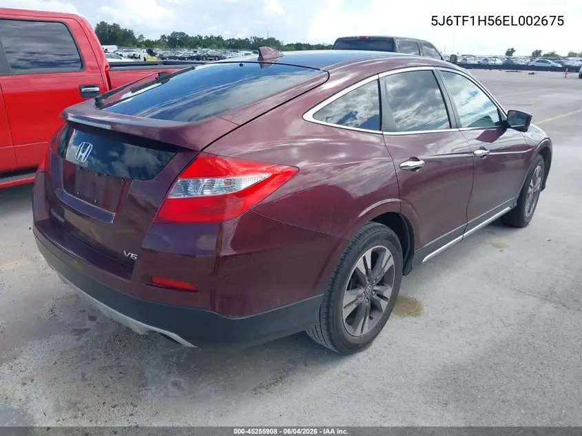 2014 Honda Crosstour Ex-L V6 VIN: 5J6TF1H56EL002675 Lot: 45255908