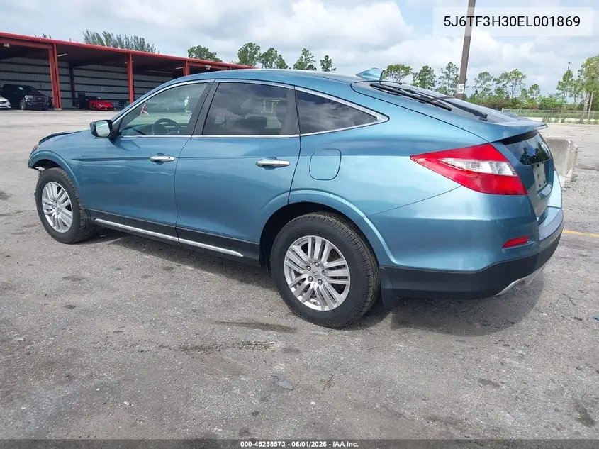 2014 Honda Crosstour Ex VIN: 5J6TF3H30EL001869 Lot: 45258573