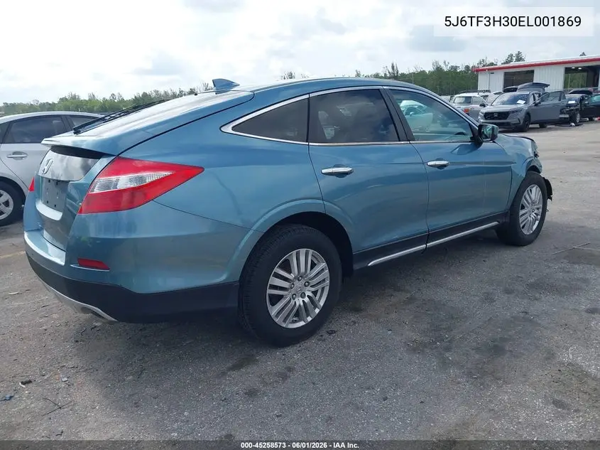 2014 Honda Crosstour Ex VIN: 5J6TF3H30EL001869 Lot: 45258573