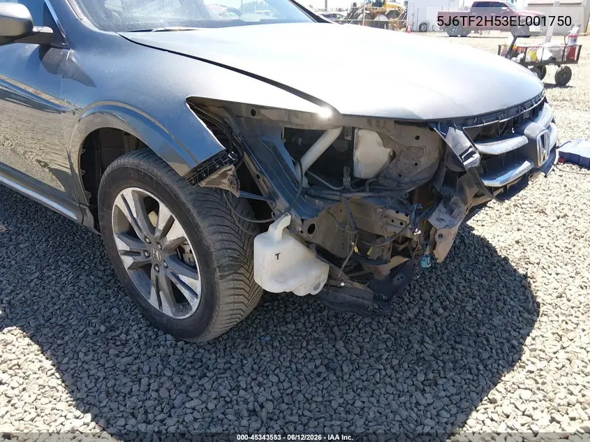 2014 Honda Crosstour Ex-L V6 VIN: 5J6TF2H53EL001750 Lot: 45343553