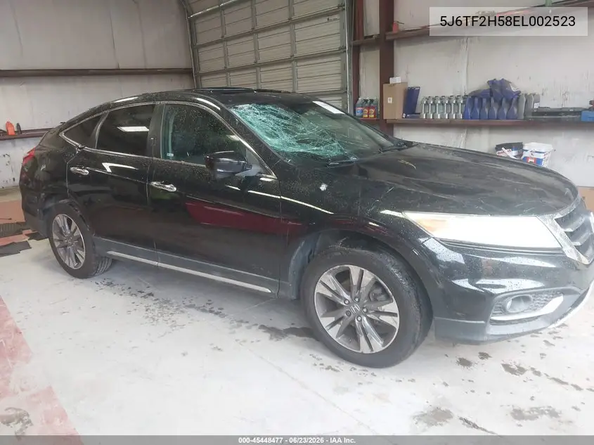 2014 Honda Crosstour Ex-L V6 VIN: 5J6TF2H58EL002523 Lot: 45448477