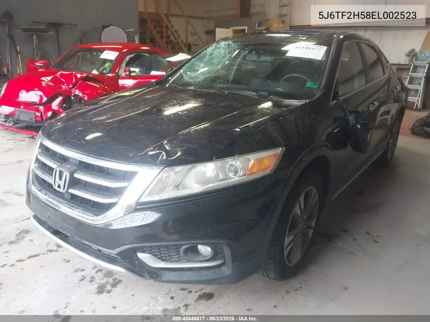 2014 Honda Crosstour Ex-L V6 VIN: 5J6TF2H58EL002523 Lot: 45448477