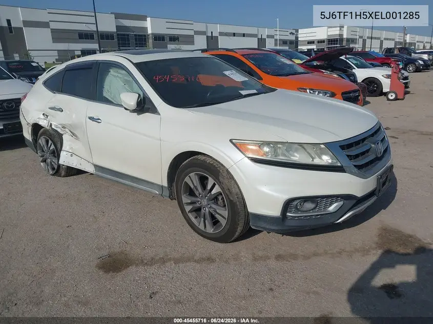 2014 Honda Crosstour Ex-L V6 VIN: 5J6TF1H5XEL001285 Lot: 45455716