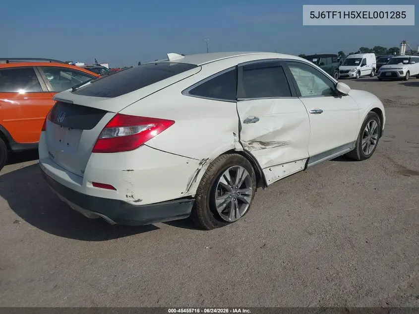 2014 Honda Crosstour Ex-L V6 VIN: 5J6TF1H5XEL001285 Lot: 45455716