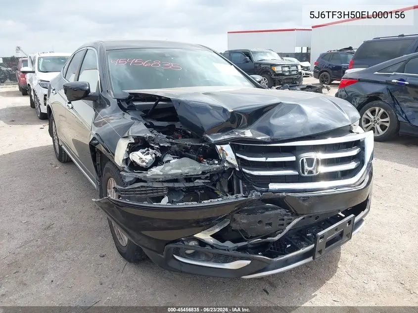 2014 Honda Crosstour Ex-L VIN: 5J6TF3H50EL000156 Lot: 45456835