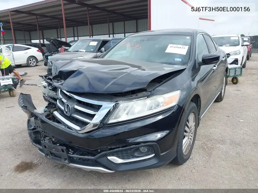 2014 Honda Crosstour Ex-L VIN: 5J6TF3H50EL000156 Lot: 45456835