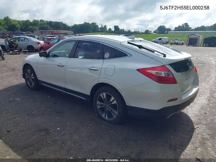 2014 Honda Crosstour Ex-L V6 VIN: 5J6TF2H55EL000258 Lot: 45459214