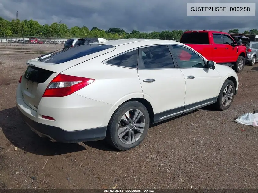 2014 Honda Crosstour Ex-L V6 VIN: 5J6TF2H55EL000258 Lot: 45459214