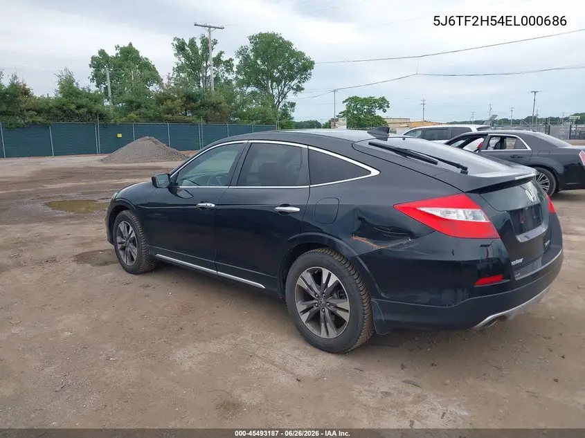 2014 Honda Crosstour Ex-L V6 VIN: 5J6TF2H54EL000686 Lot: 45493187