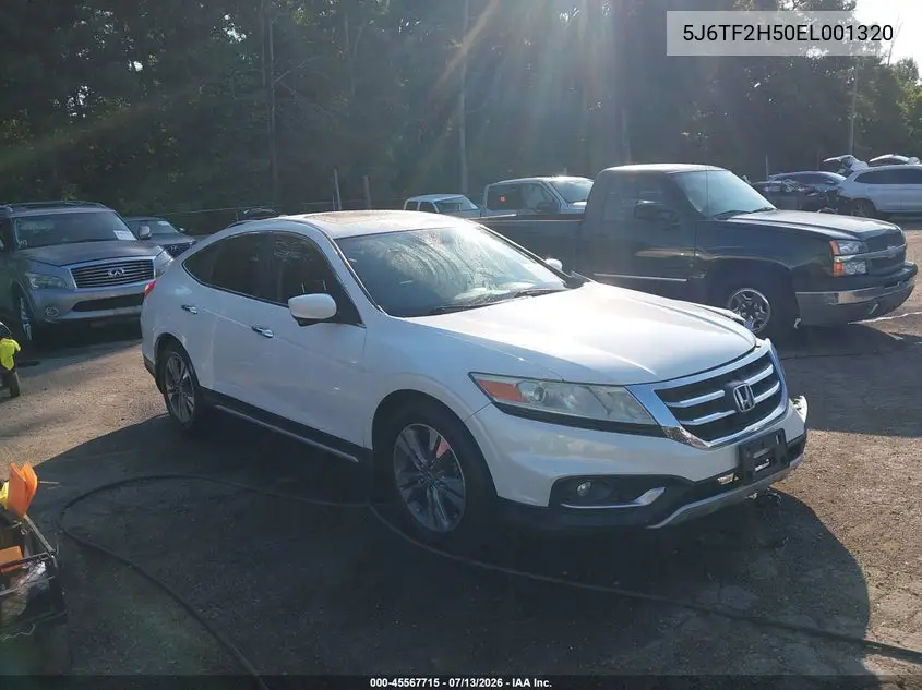 2014 Honda Crosstour Ex-L V6 VIN: 5J6TF2H50EL001320 Lot: 45567715