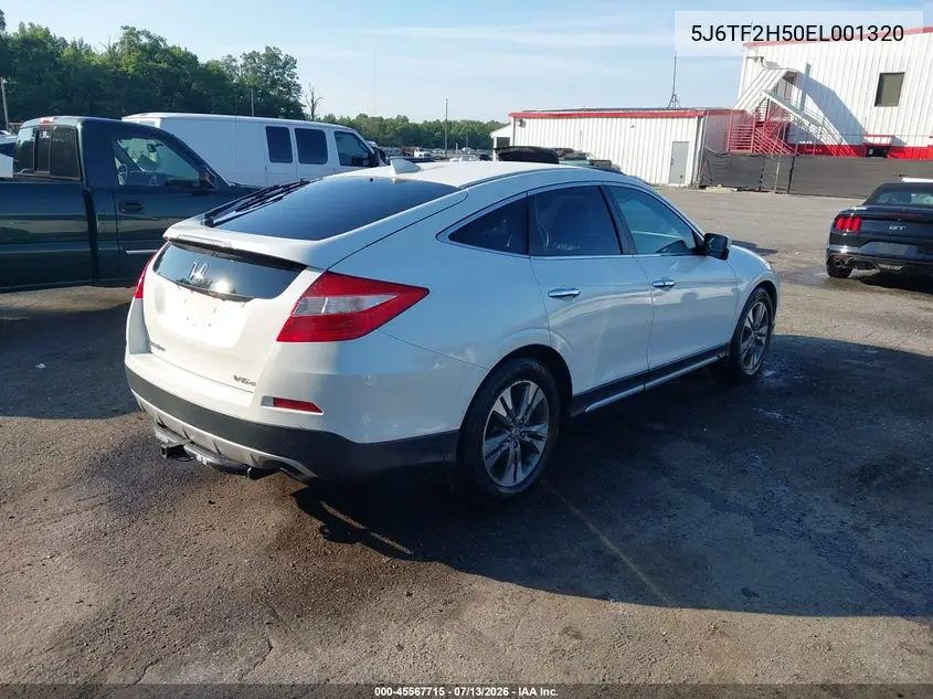 2014 Honda Crosstour Ex-L V6 VIN: 5J6TF2H50EL001320 Lot: 45567715