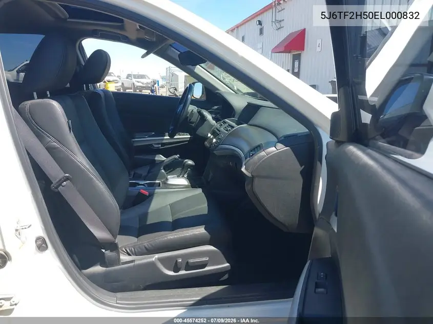2014 Honda Crosstour Ex-L V6 VIN: 5J6TF2H50EL000832 Lot: 45574252