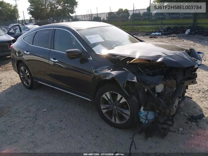 2014 Honda Crosstour Ex-L V6 VIN: 5J6TF2H58EL003784 Lot: 45611284