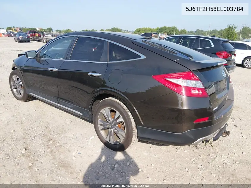 2014 Honda Crosstour Ex-L V6 VIN: 5J6TF2H58EL003784 Lot: 45611284