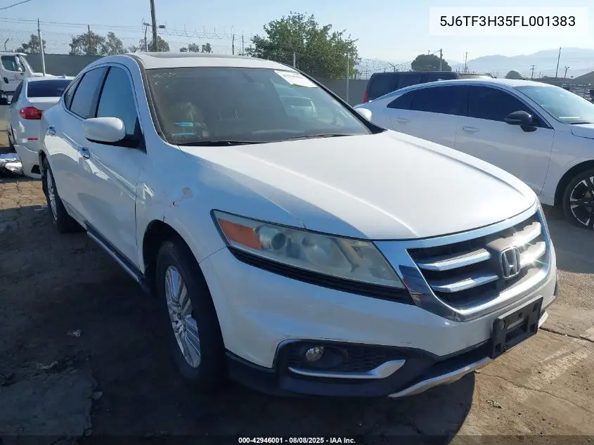 2015 Honda Crosstour Ex VIN: 5J6TF3H35FL001383 Lot: 42946001