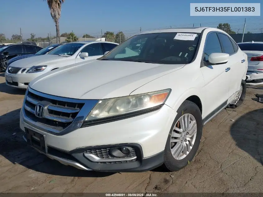 2015 Honda Crosstour Ex VIN: 5J6TF3H35FL001383 Lot: 42946001