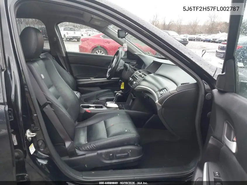 2015 Honda Crosstour Ex-L V6 VIN: 5J6TF2H57FL002787 Lot: 44660849
