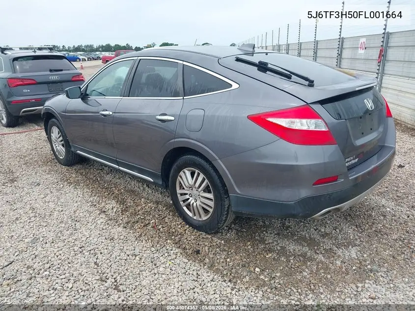 2015 Honda Crosstour Ex-L VIN: 5J6TF3H50FL001664 Lot: 45074357