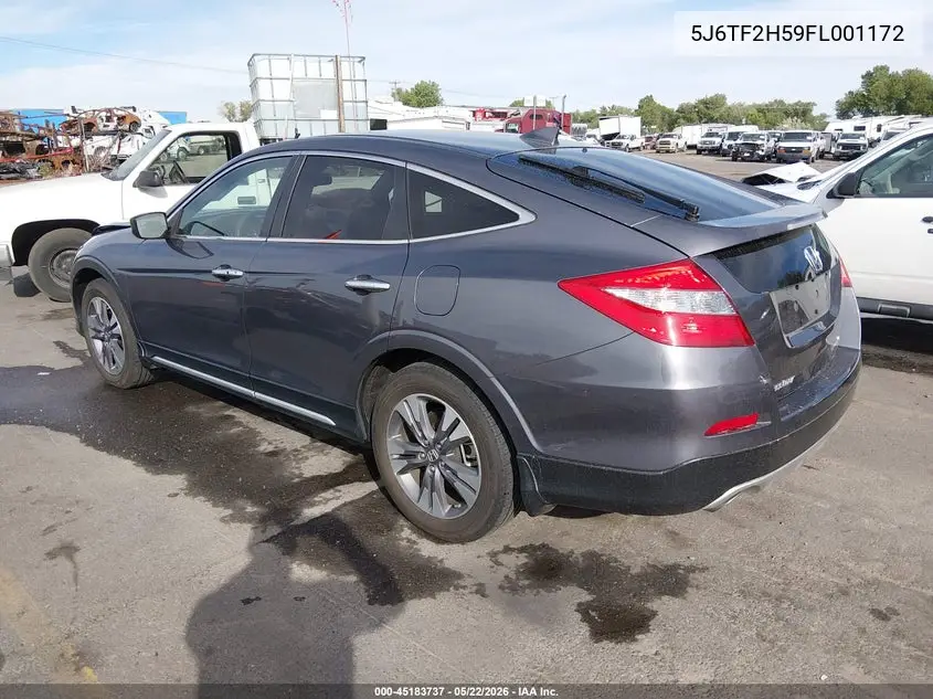 2015 Honda Crosstour Ex-L V6 VIN: 5J6TF2H59FL001172 Lot: 45183737