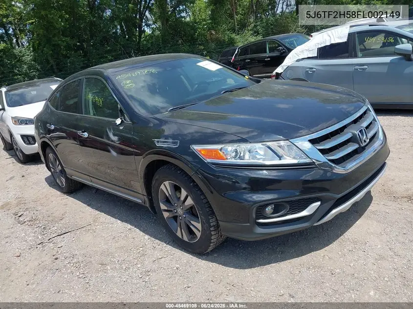 2015 Honda Crosstour Ex-L V6 VIN: 5J6TF2H58FL002149 Lot: 45469108