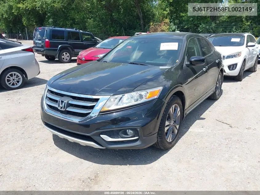 2015 Honda Crosstour Ex-L V6 VIN: 5J6TF2H58FL002149 Lot: 45469108