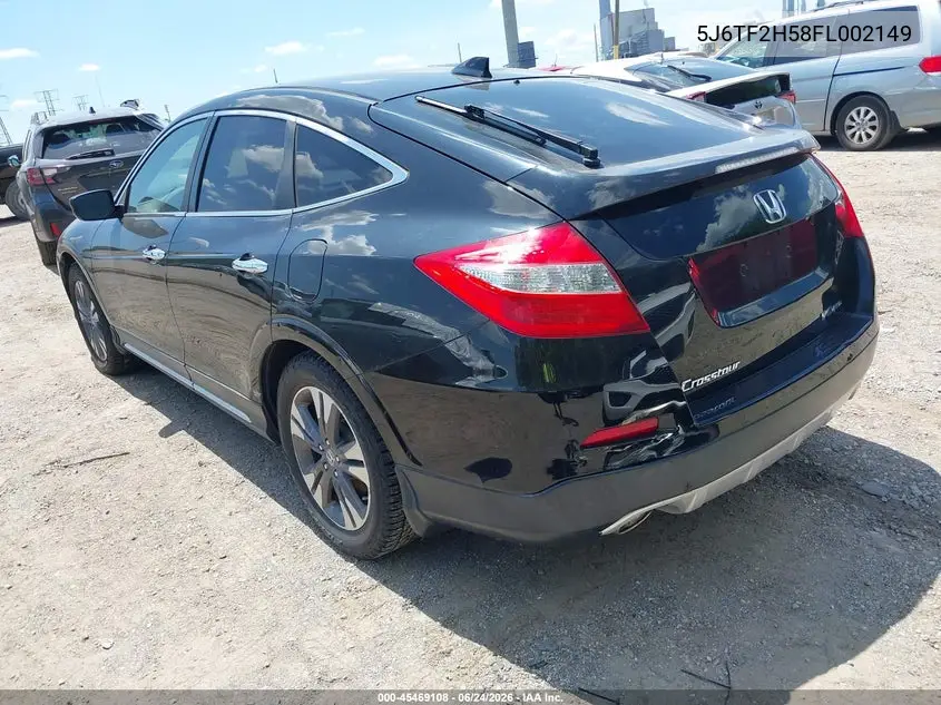 2015 Honda Crosstour Ex-L V6 VIN: 5J6TF2H58FL002149 Lot: 45469108