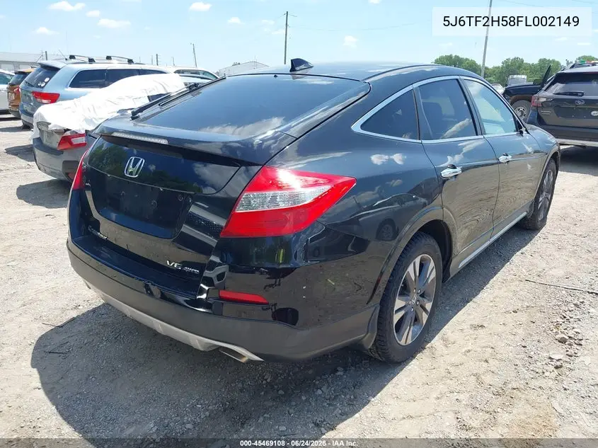 2015 Honda Crosstour Ex-L V6 VIN: 5J6TF2H58FL002149 Lot: 45469108